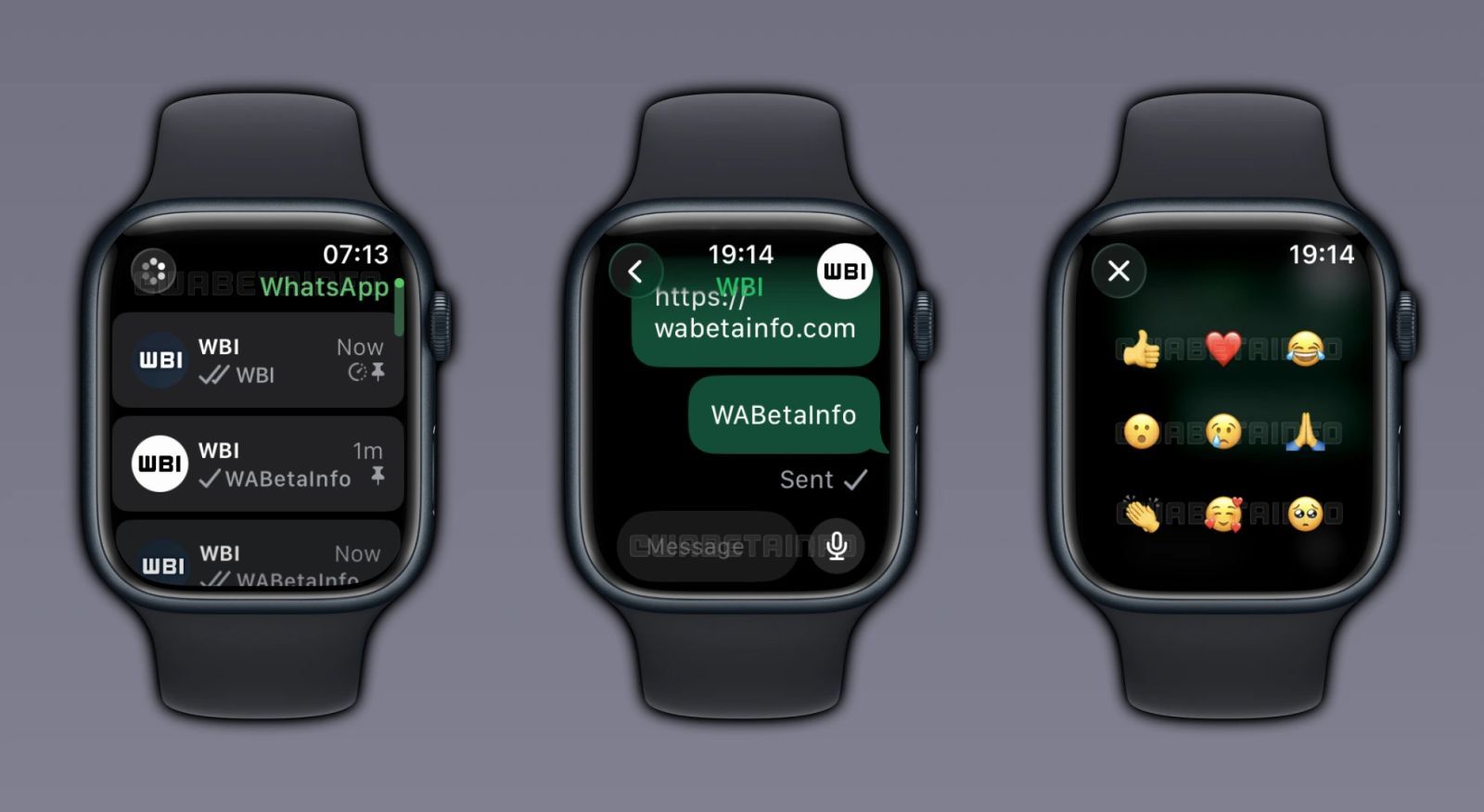 WhatsApp prépare une application complète sur Apple Watch