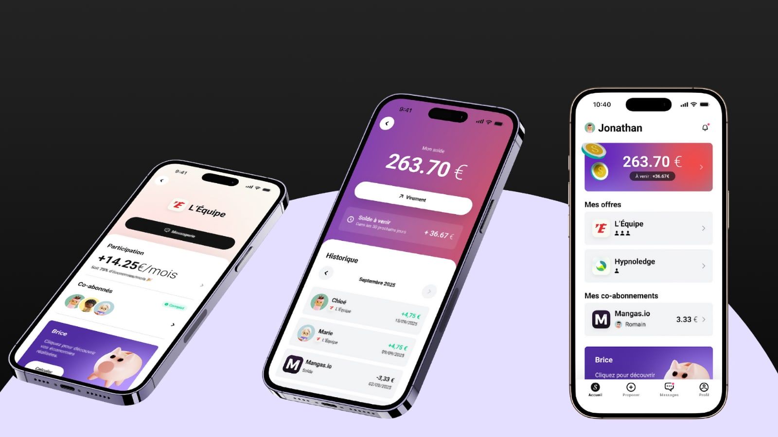 L'application Spliiit est disponible sur iOS et Android !