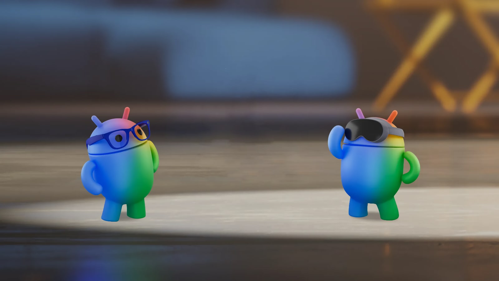 android xr robot google smart glass lunettes