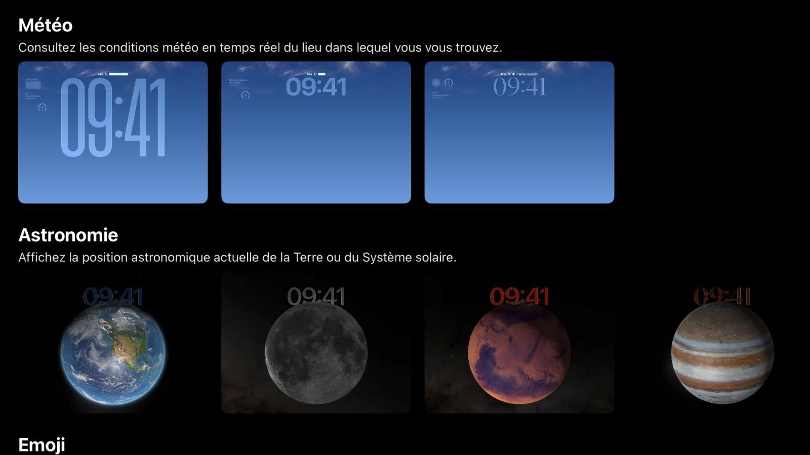 iOS 26.3 enrichit la galerie de fonds d’écran avec une nouvelle section météo