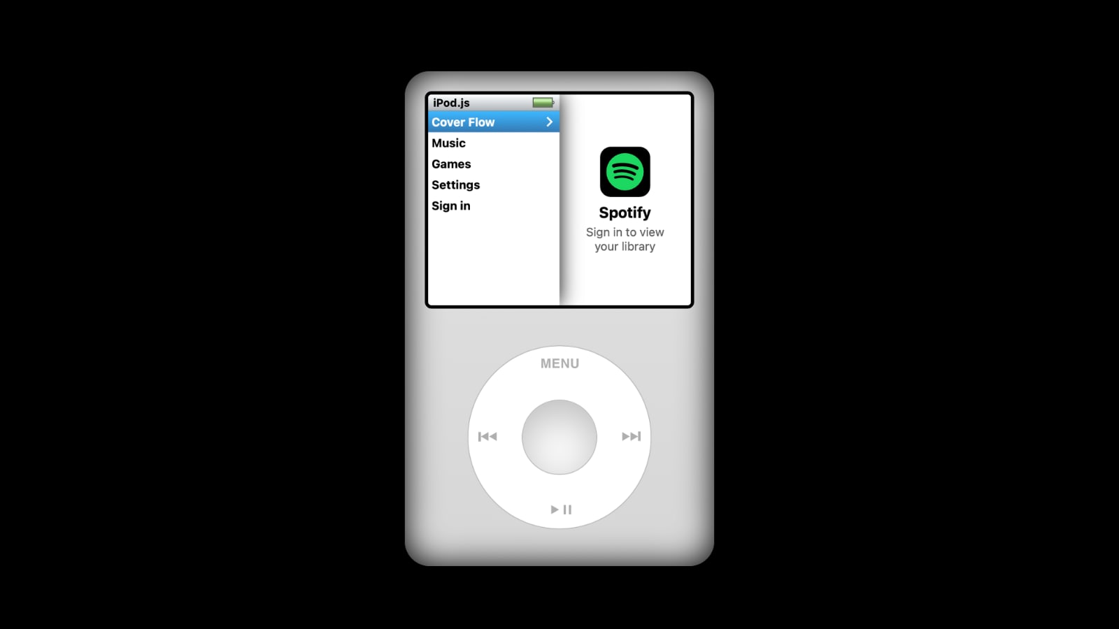 ipod js mac