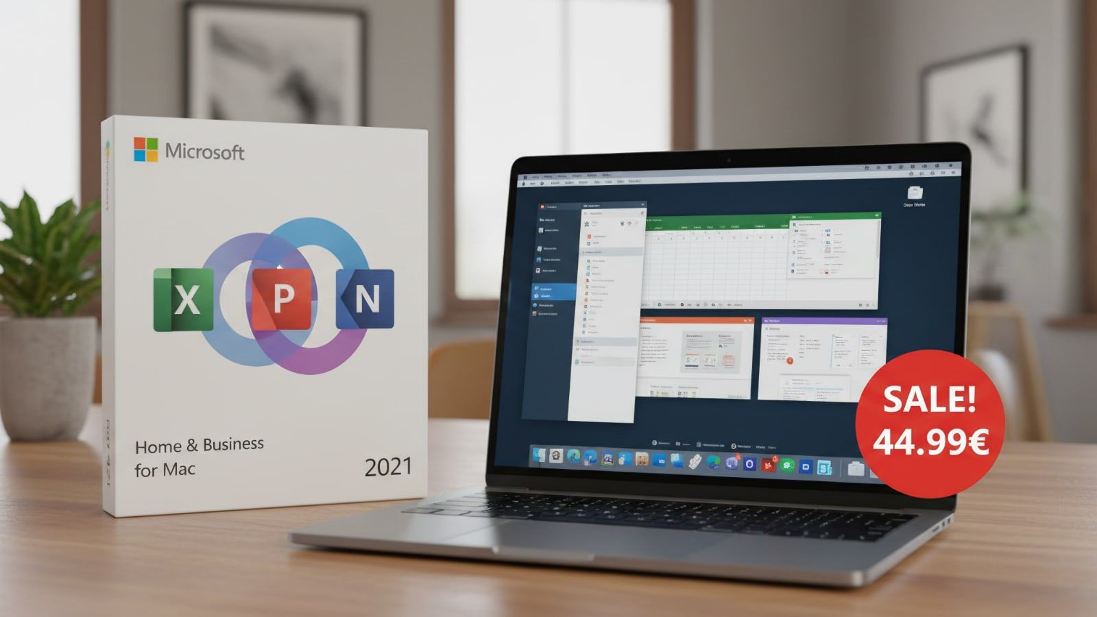 Économisez sur Microsoft Office 2021 pour Mac : licence à vie pour seulement 44,99 € !