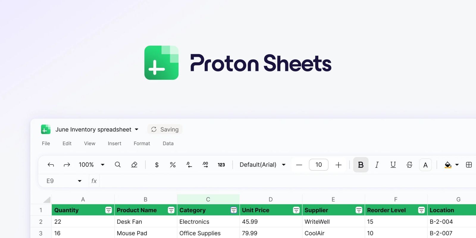 Proton Sheets : l'alternative à Excel qui protège vos données