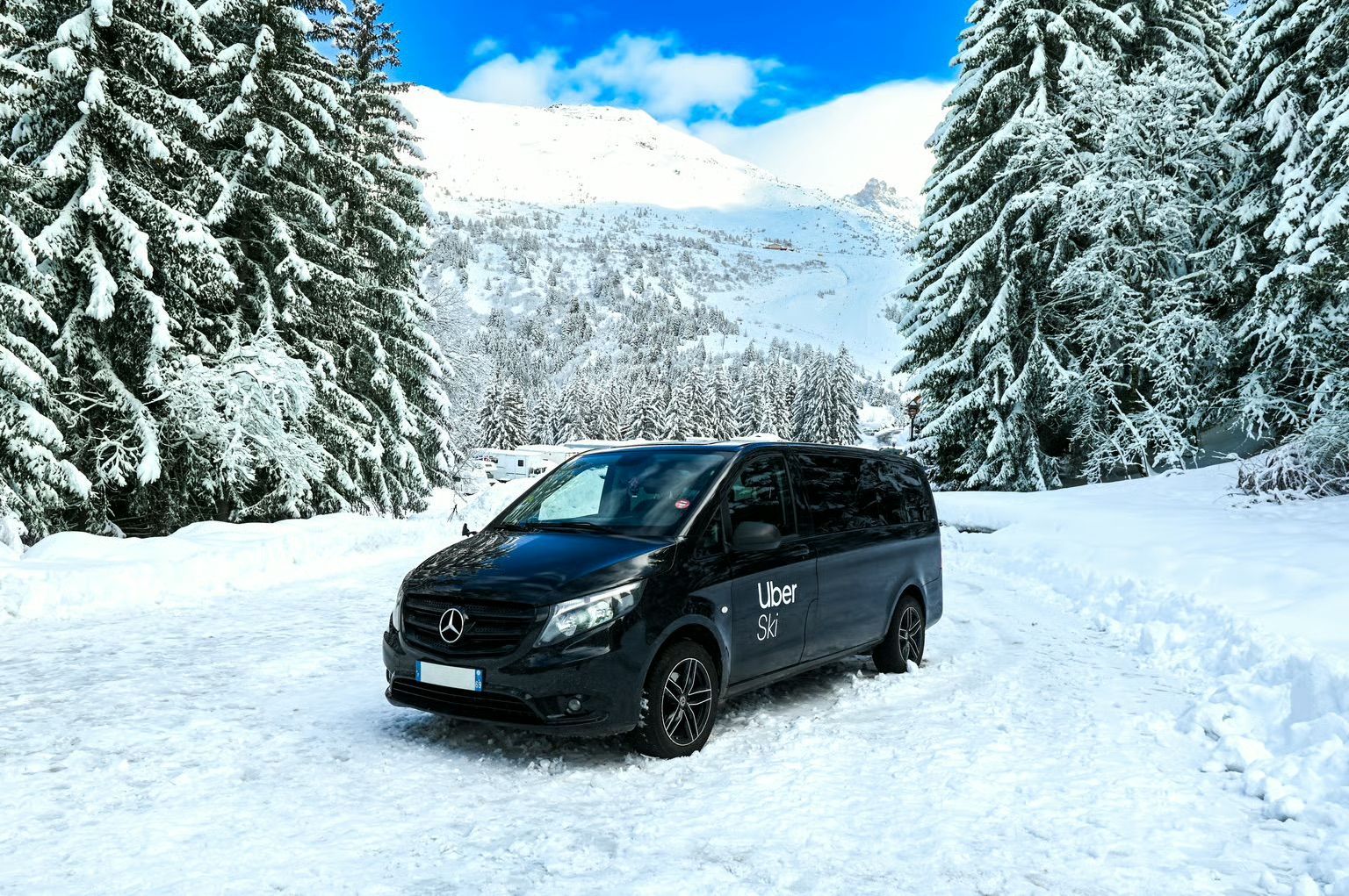 Uber Ski débarque dans les Alpes : tarifs et destinations