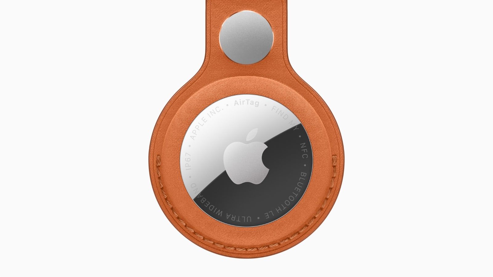 airtags 2 coque roux orange