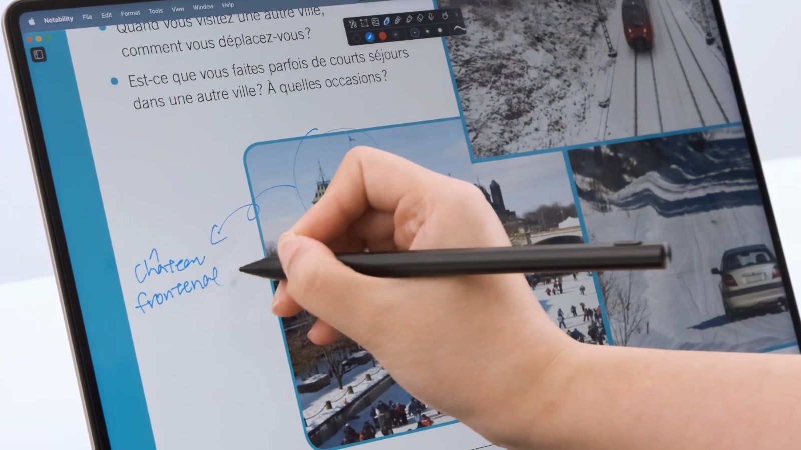 intricuit macbook ecran tactile accessoire pencil