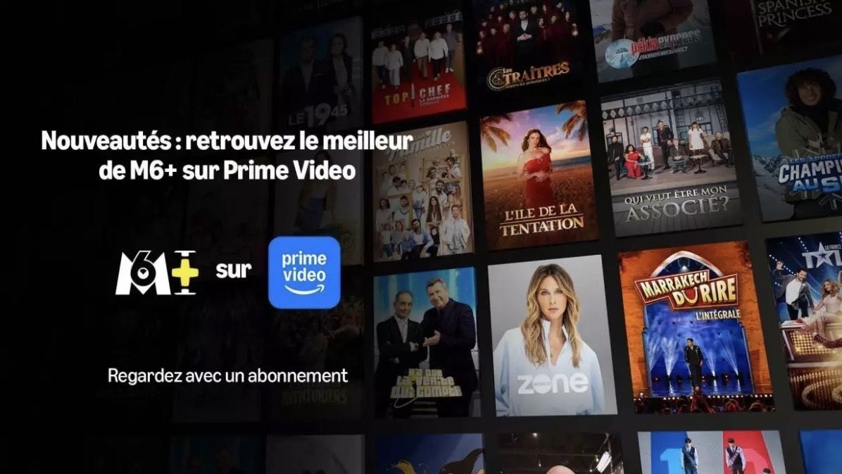 Amazon Prime Video intègre gratuitement M6+ à son offre en France