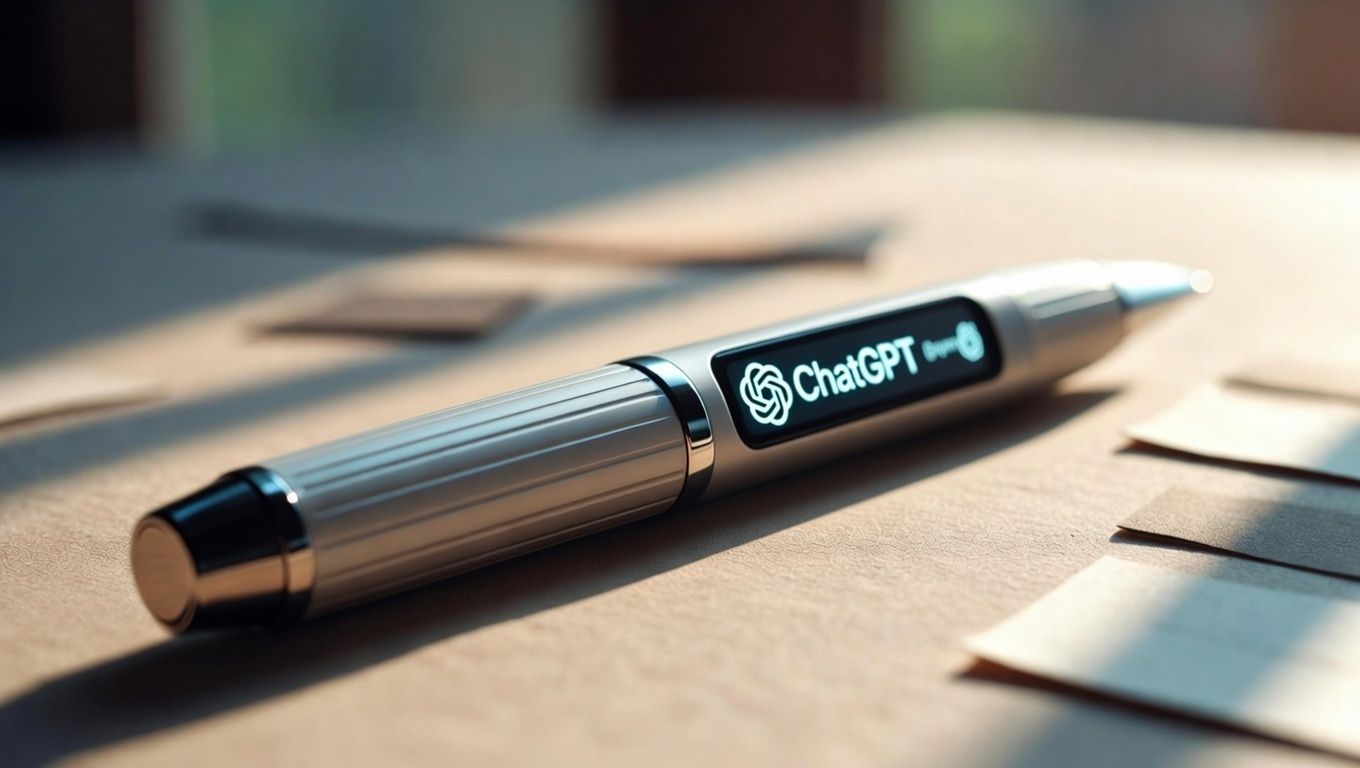 Le premier produit d'OpenAI en 2026 pourrait être un stylo connecté