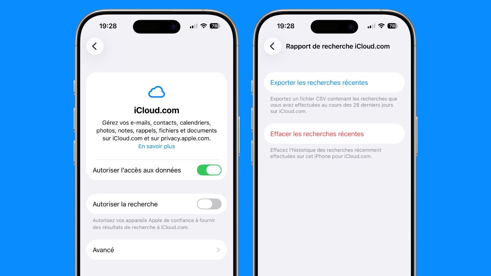 iOS 26.4 : tout savoir sur le menu dédié à iCloud.com qui arrive sur iPhone