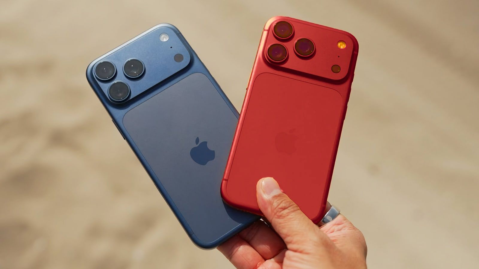 Apple prépare un iPhone 18 Pro rouge + iPhone Fold noir et blanc