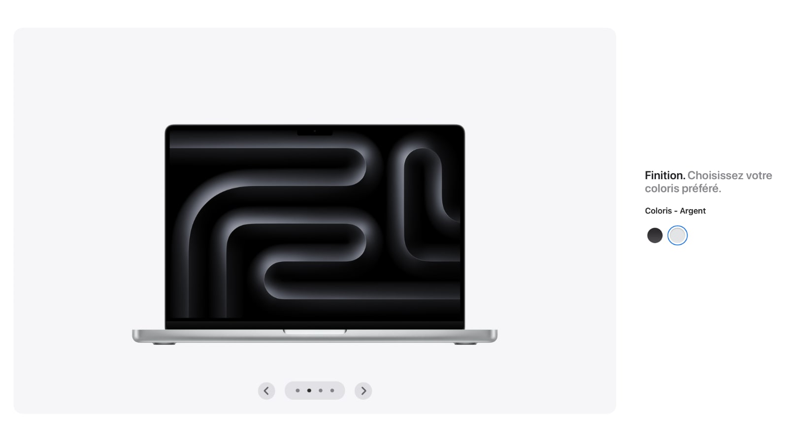 Commander un Mac chez Apple en choisissant chaque composant