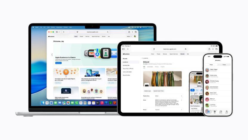 Apple unifie ses services entreprises avec Apple Business