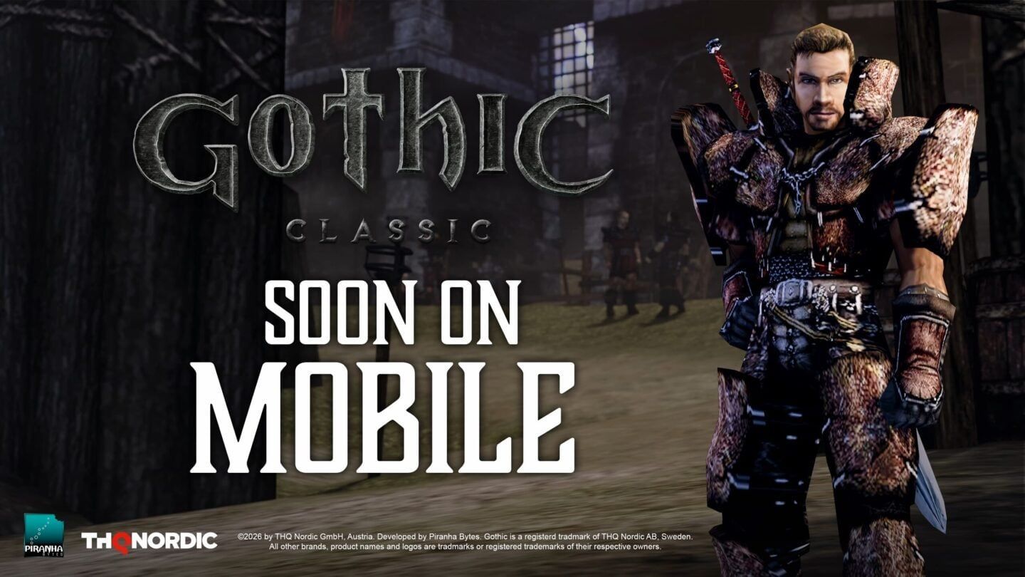 Gothic Classic : le RPG culte arrive sur mobile !