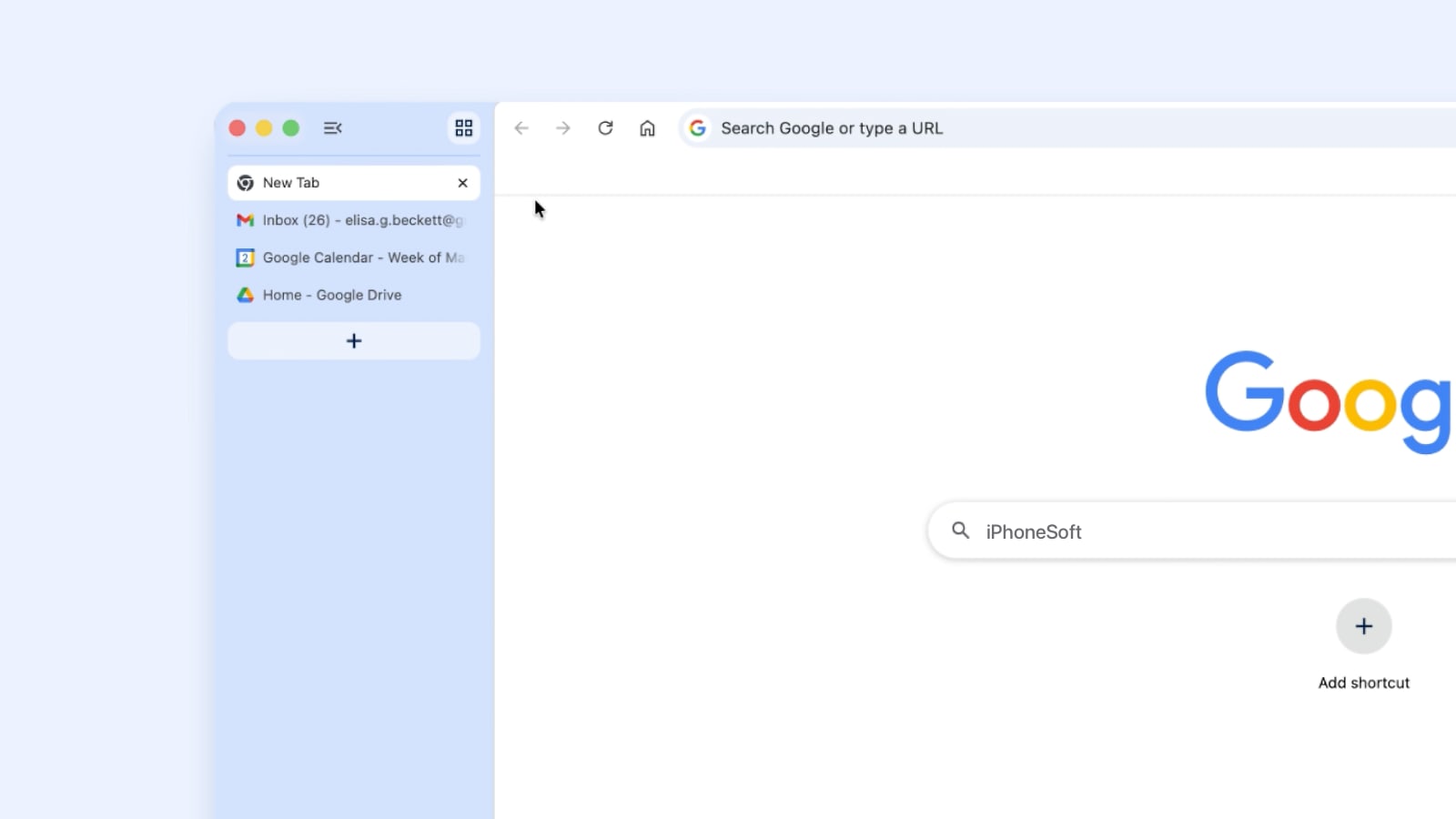 Google Chrome s’améliore sur Mac : onglets verticaux et mode Lecture plein écran