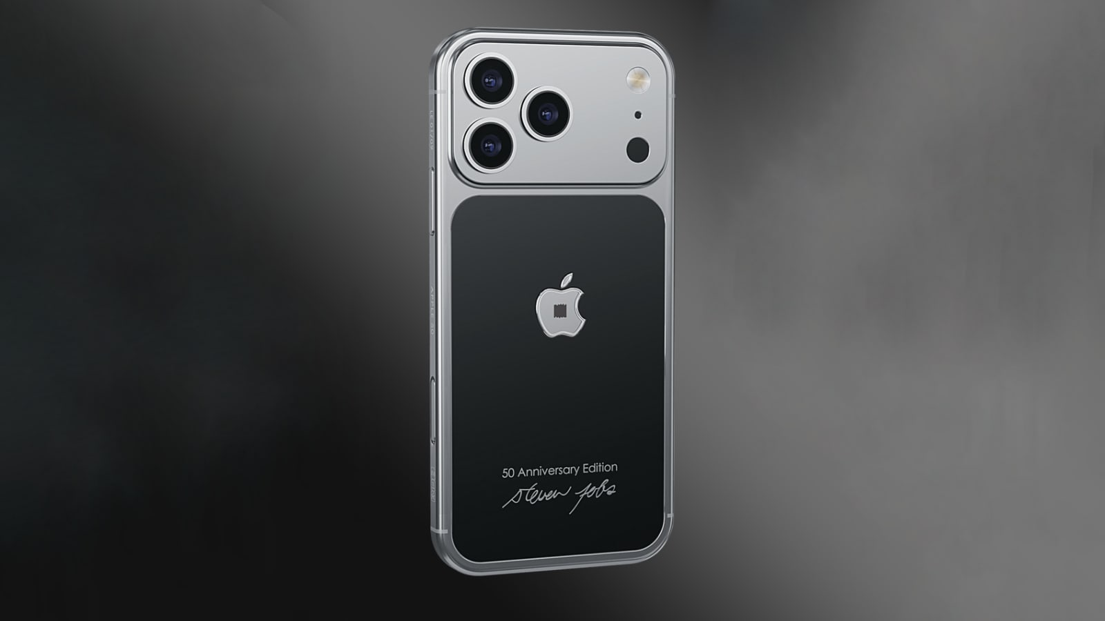 Caviar vend des iPhone 17 Pro avec un véritable morceau du col roulé de Steve Jobs