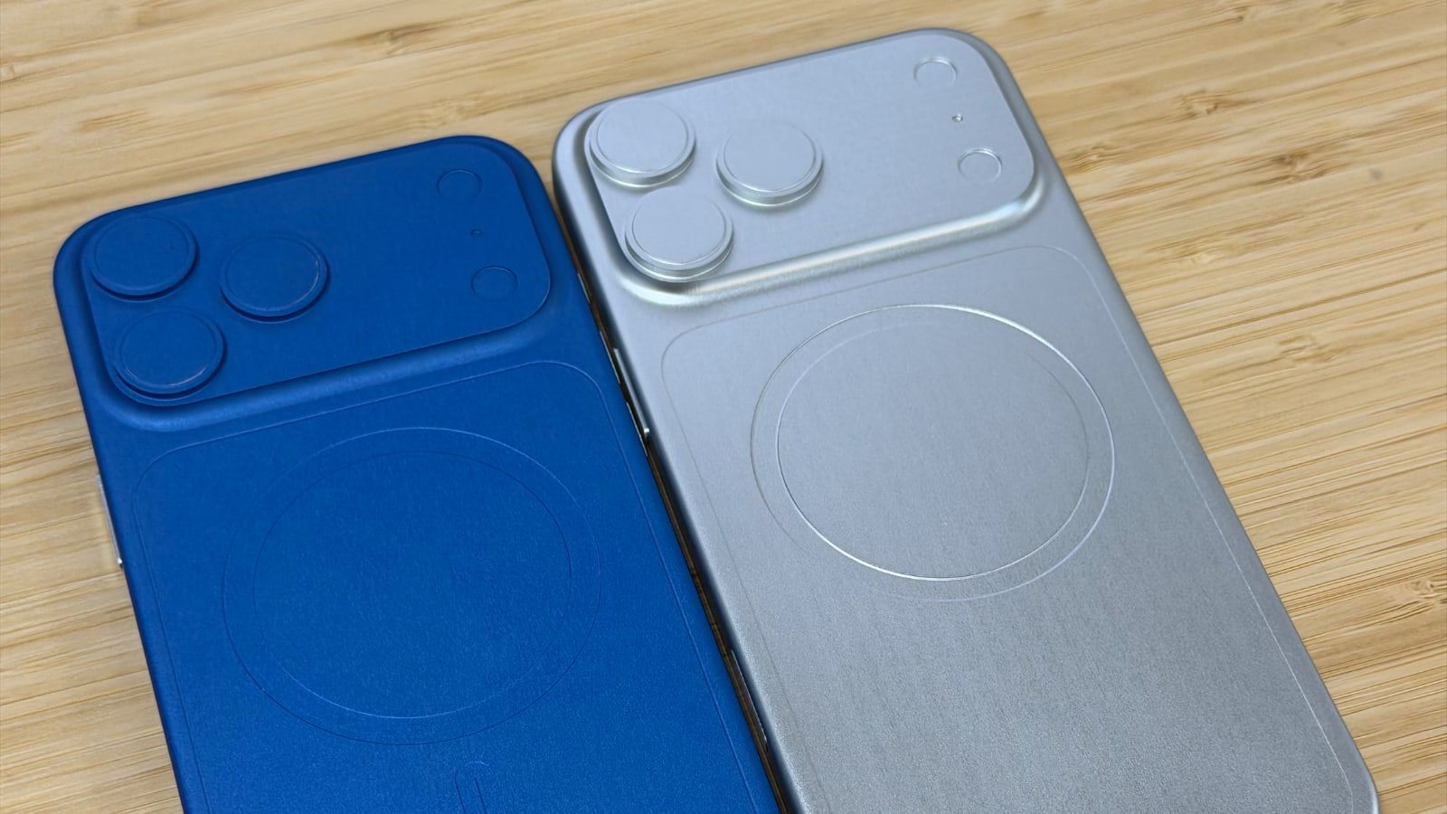 Maquette iPhone 18 Pro Max : des modules photo encore plus gros !