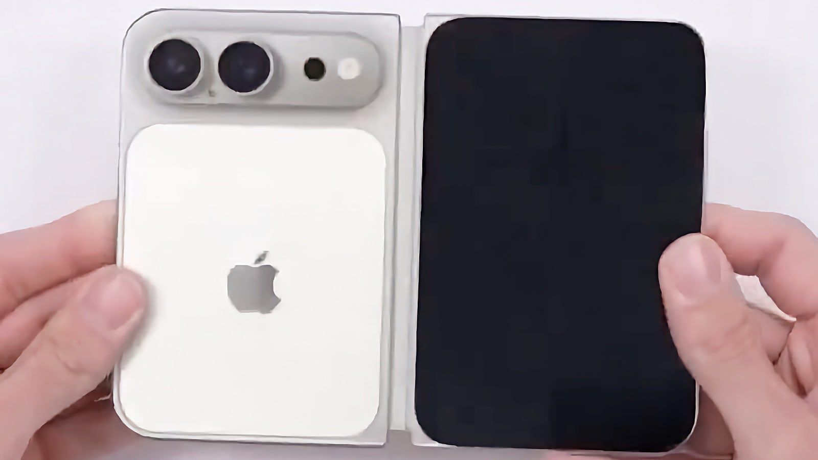 La vidéo de déballage de Viktor sur l’iPhone Ultra / Fold est un fake