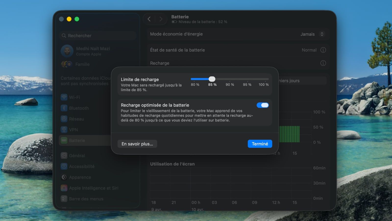 Augmenter la vie de la batterie de votre MacBook avec cette option de macOS