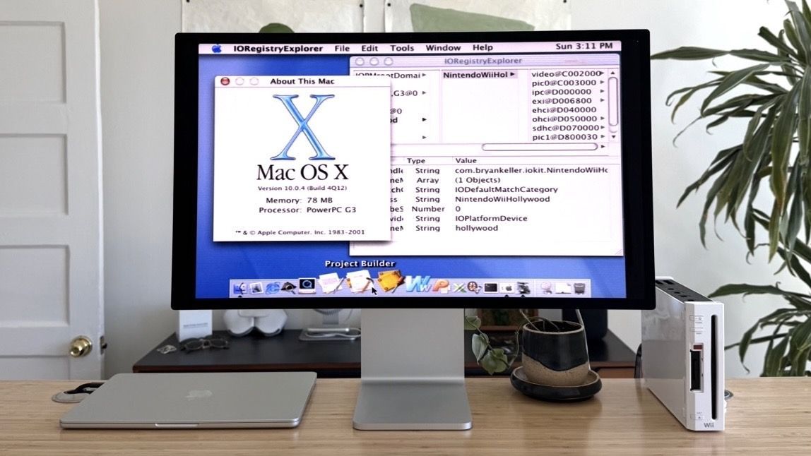 macos x sur nintendo wii
