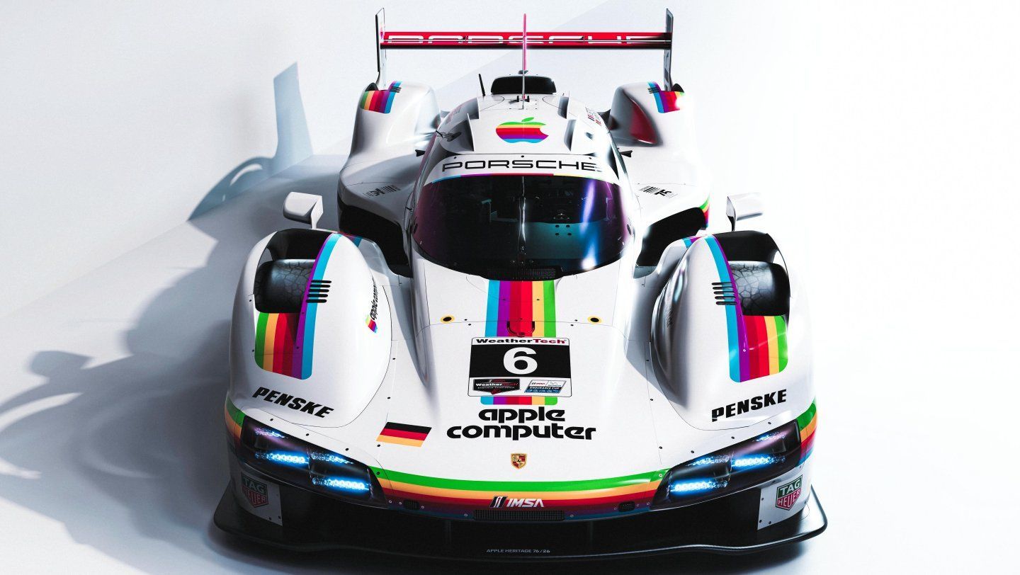 Apple fête ses 50 ans avec Porsche sur circuit