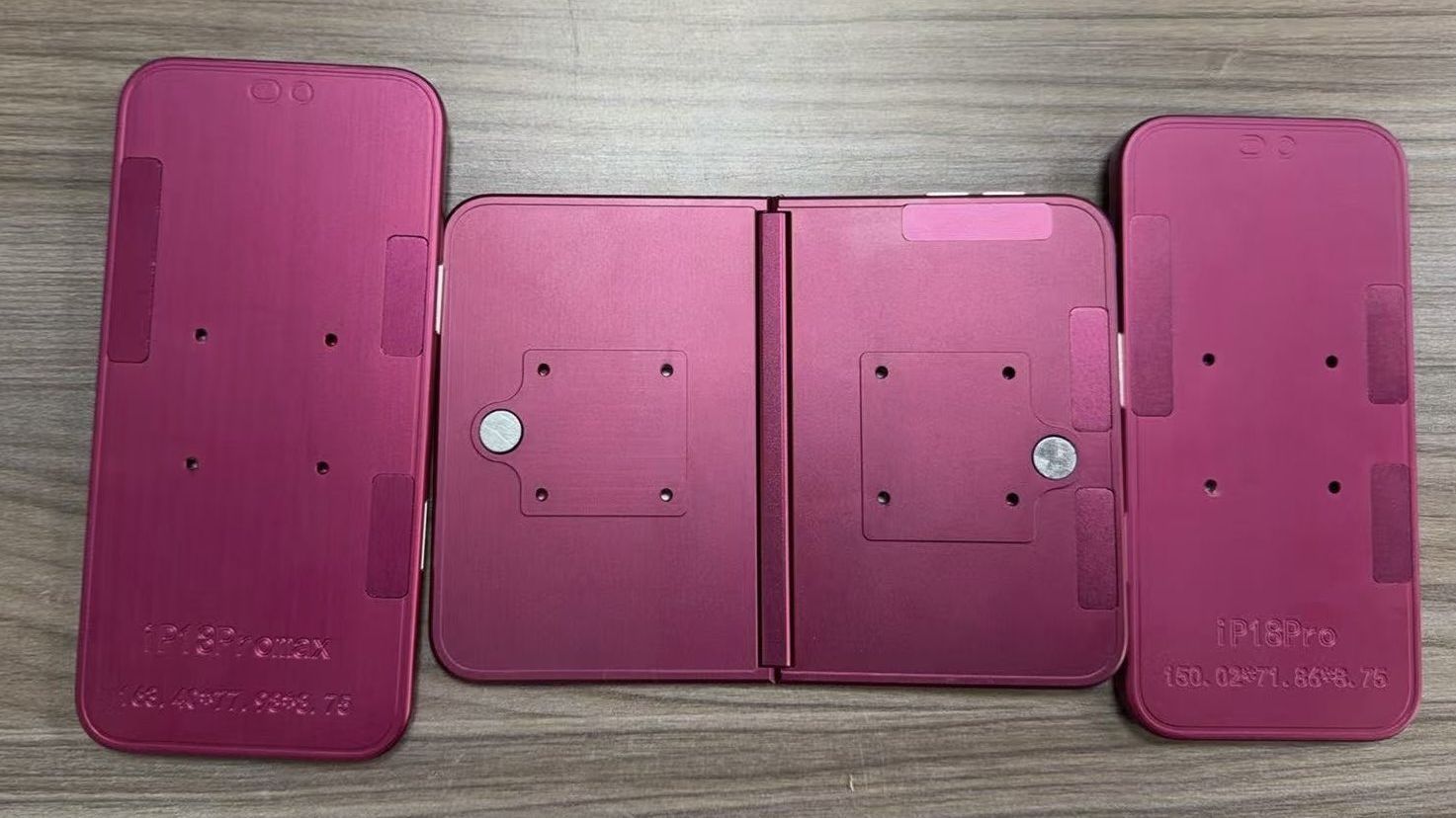 sonny dickson iphone fold dummy maquette rose