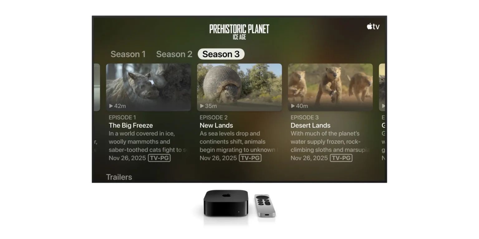 apple tv tvos 27 texte large