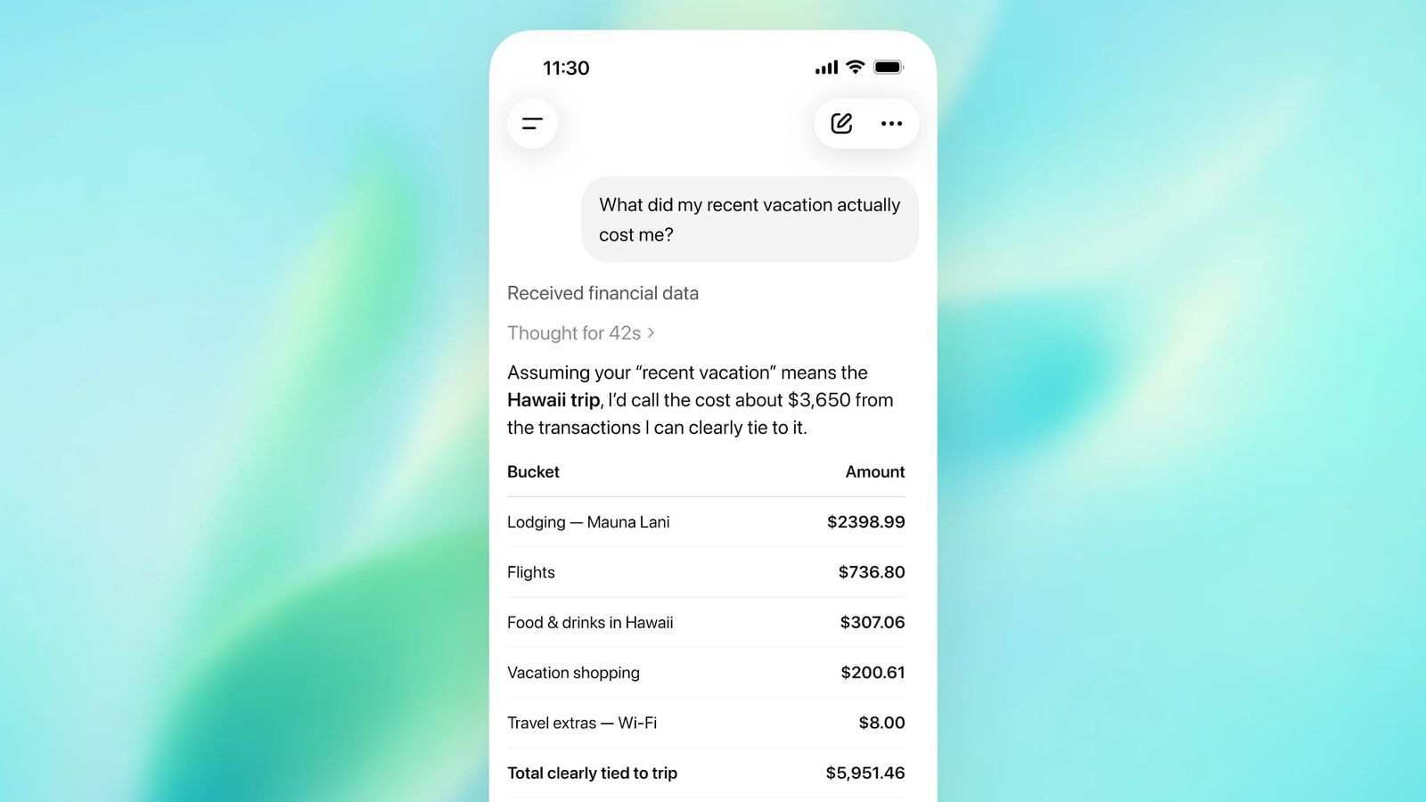ChatGPT se connecte à vos comptes bancaires pour donner des conseils financiers