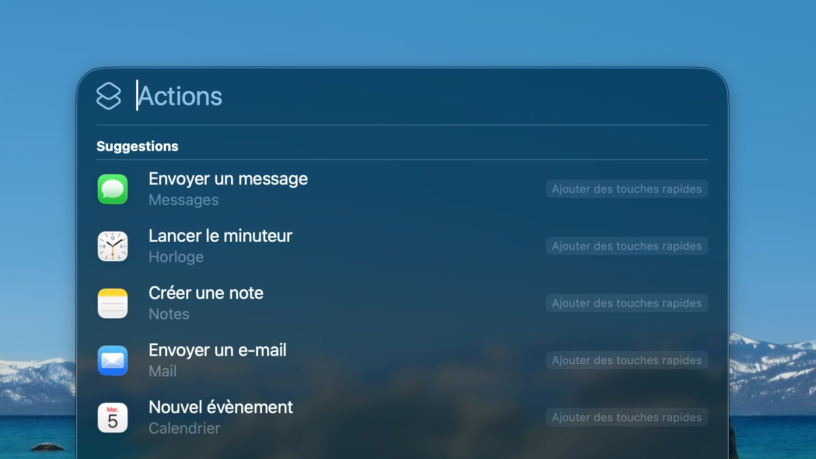 macos 26 tahoe spotlight actions