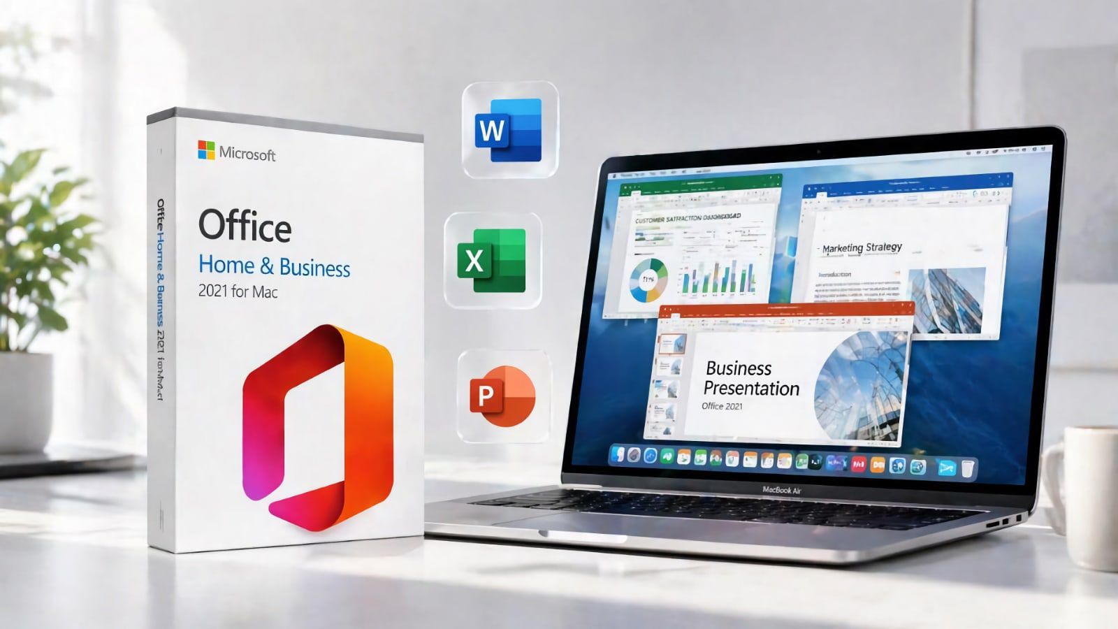 Transformez votre appareil Apple avec MS Office 2021 pour Mac à seulement 44,99 € !