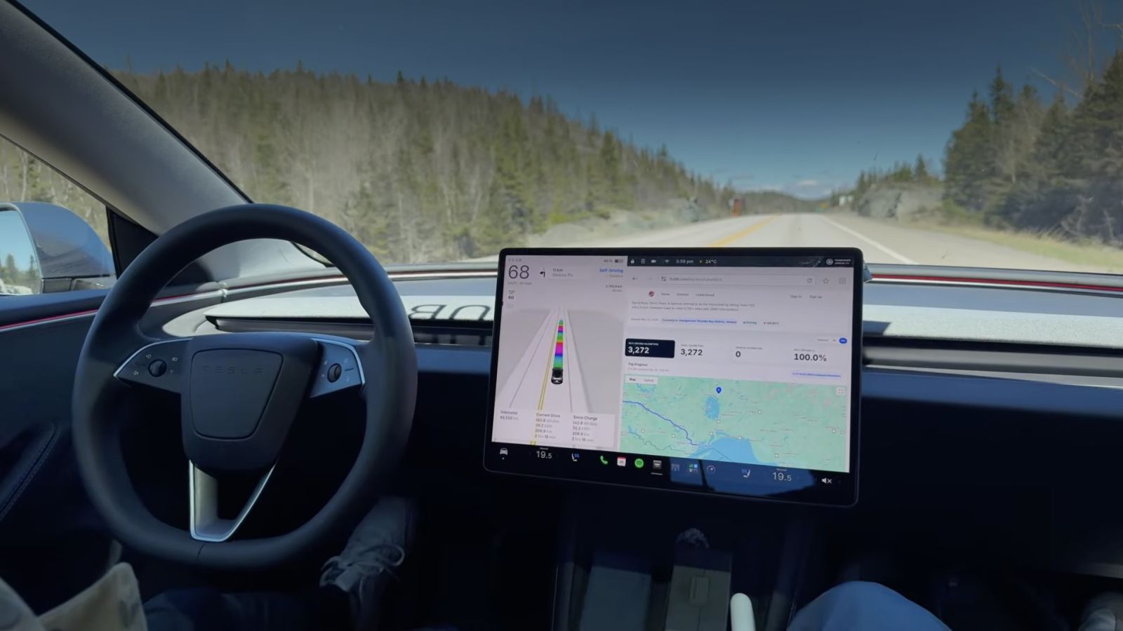 tesla model 3 fsd canada