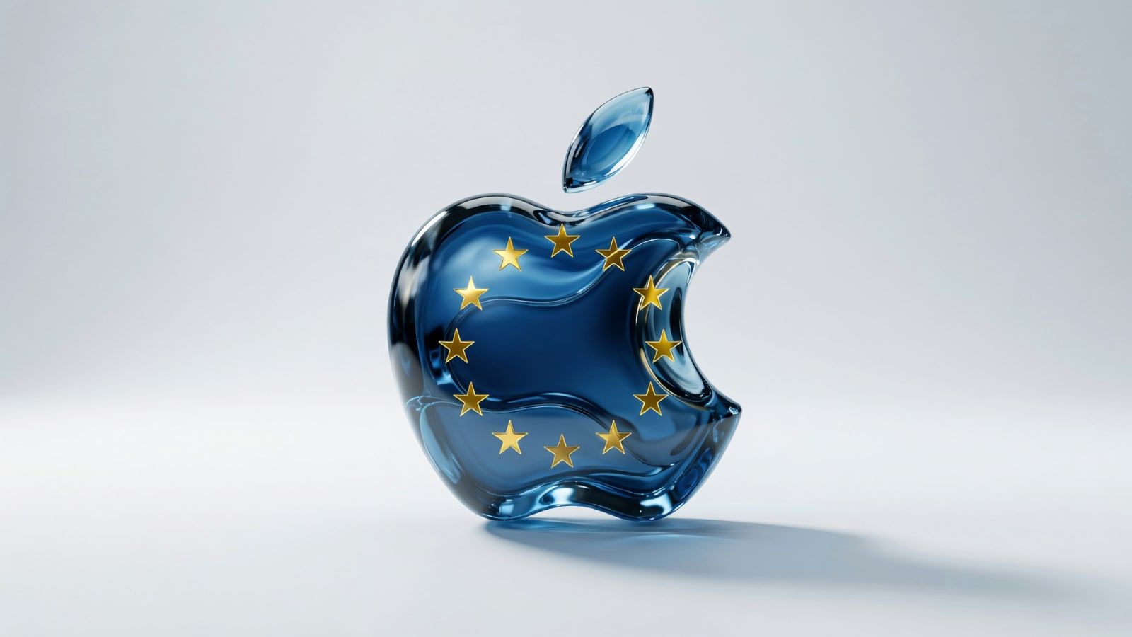 apple europe logo liquid