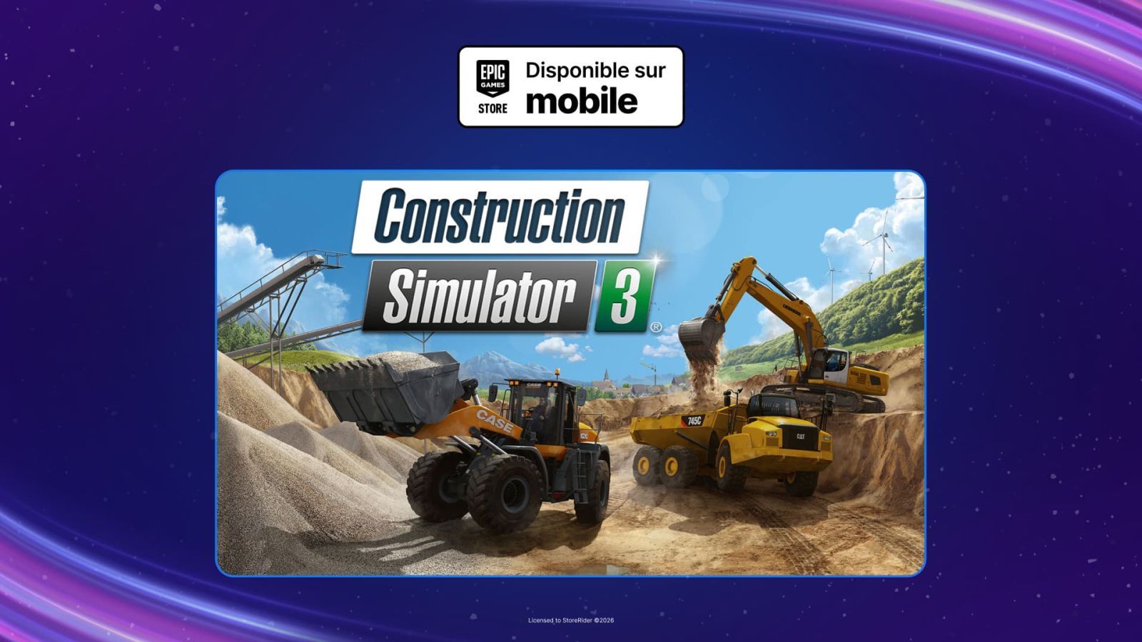 Construction Simulator 3 est gratuit cette semaine sur l’Epic Games Store