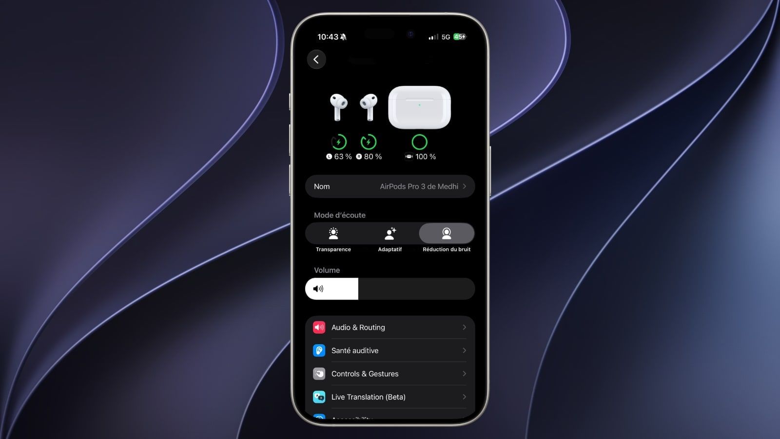 iOS 27 : Apple refond complètement les réglages des AirPods