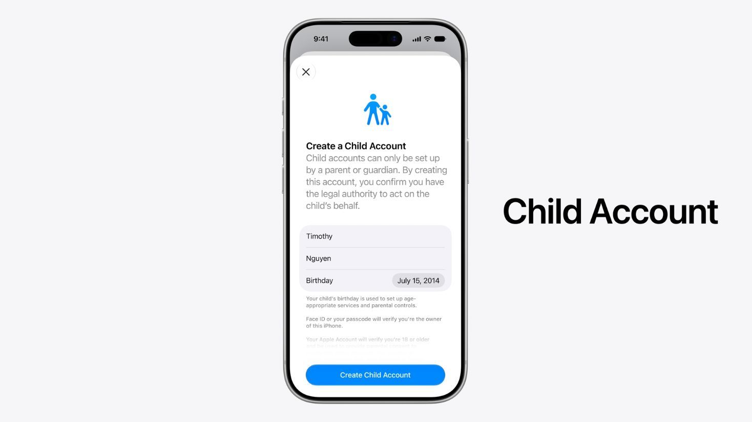 keynote apple wwdc26 child account