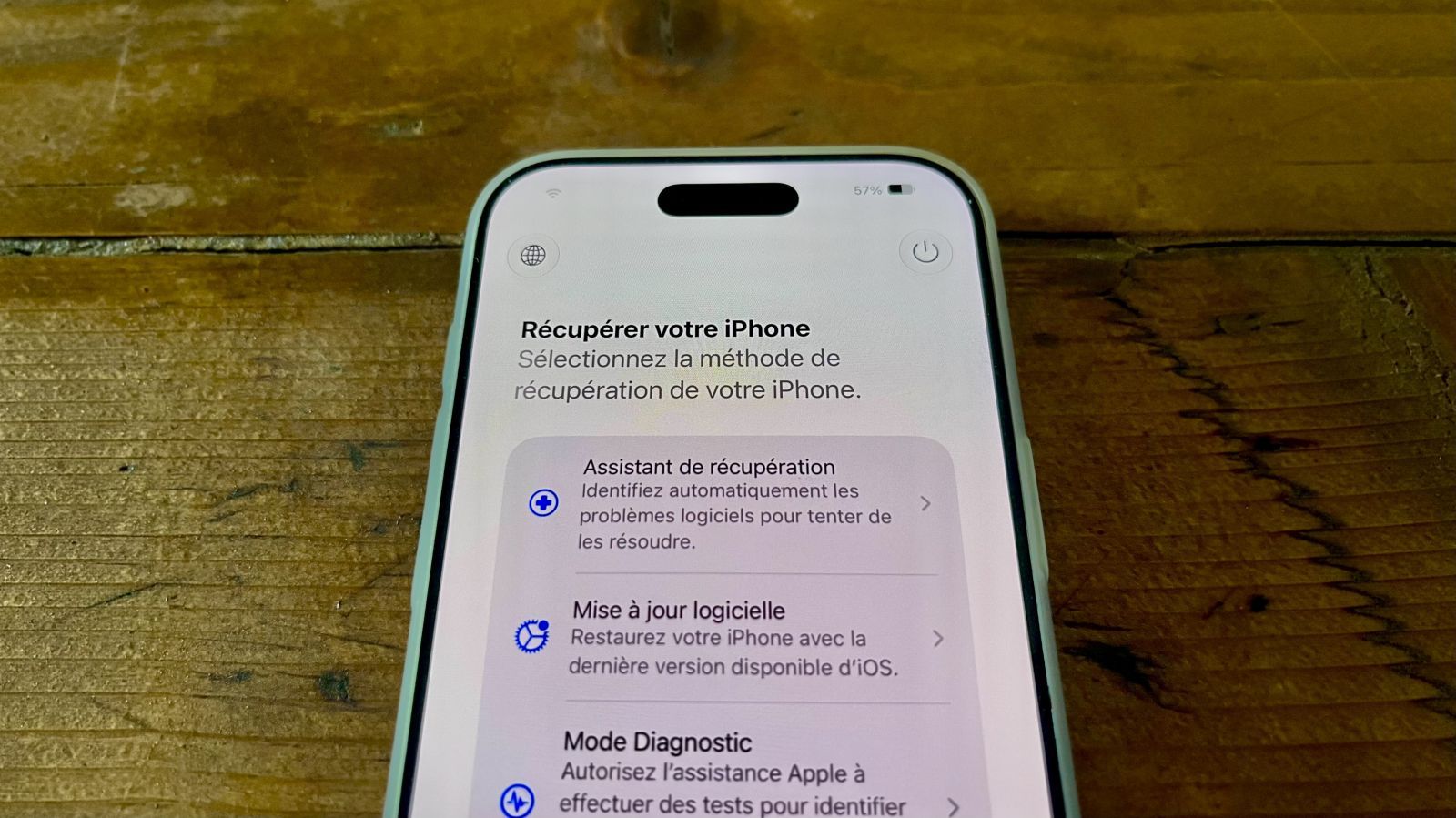 iOS 27 : un nouveau mode récupération au démarrage de l'iPhone