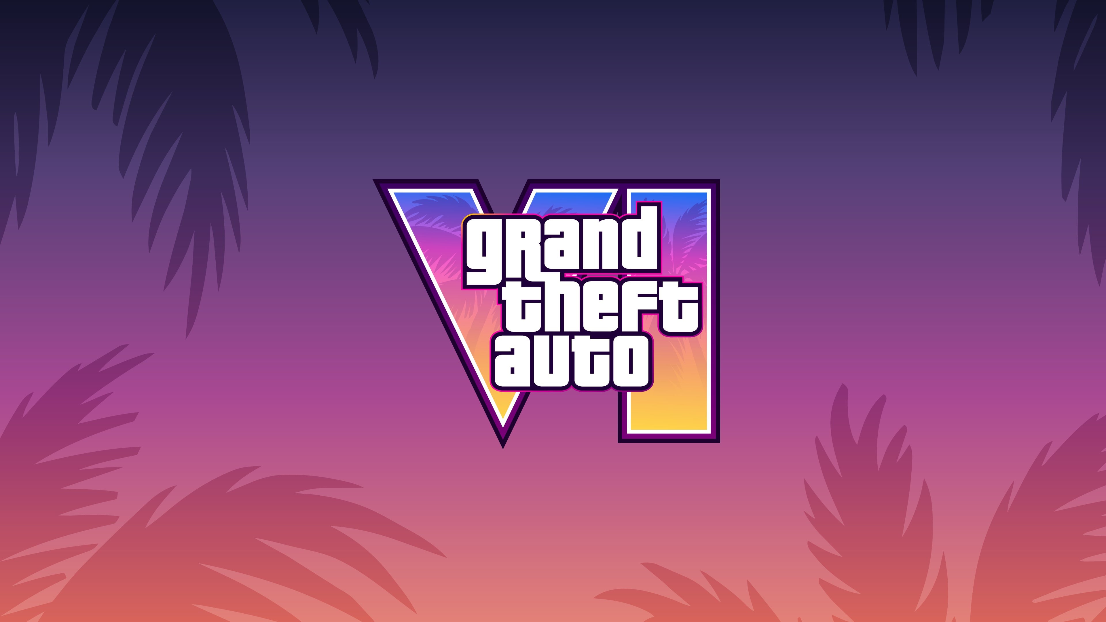 gta vi full color logo desktop wallpaper