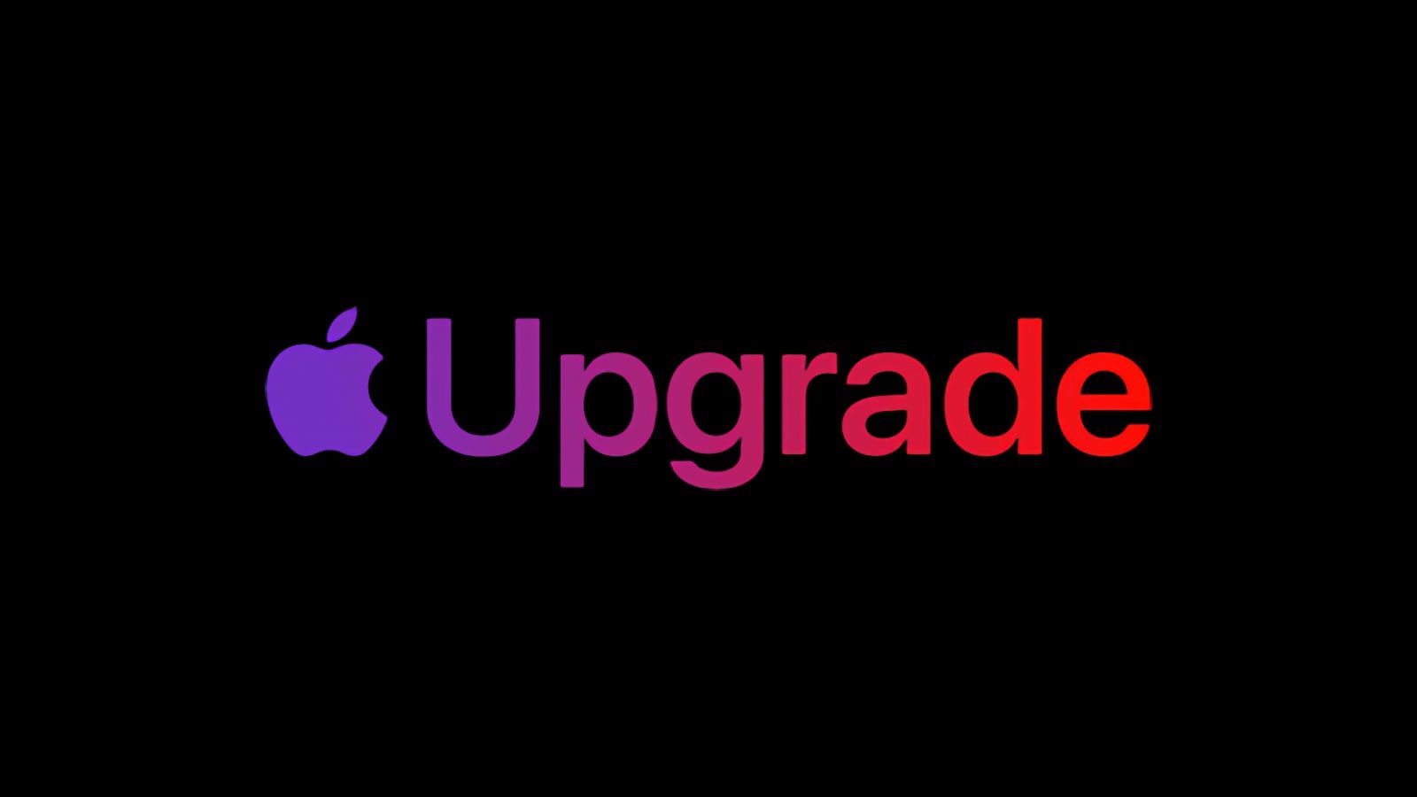 apple upgrade logo