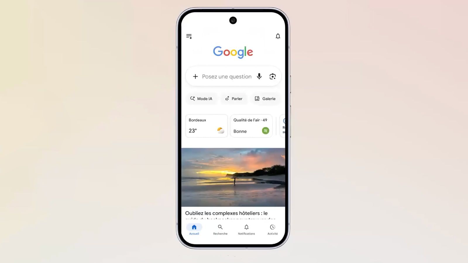 google mode ia recherche france