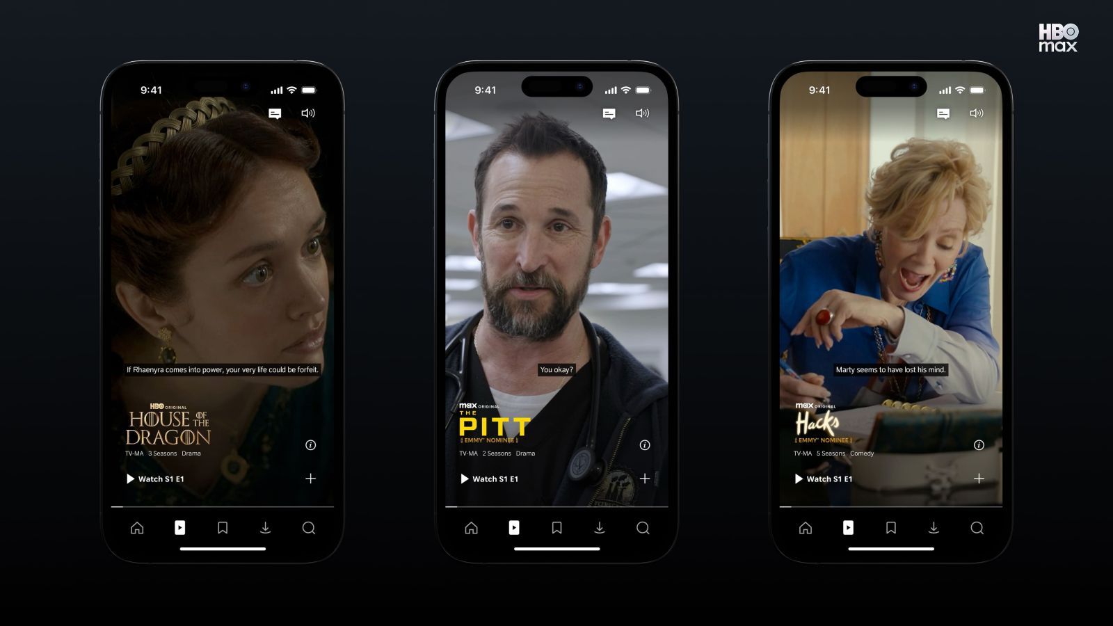 HBO Max teste les « Shorts » verticaux sur iPhone