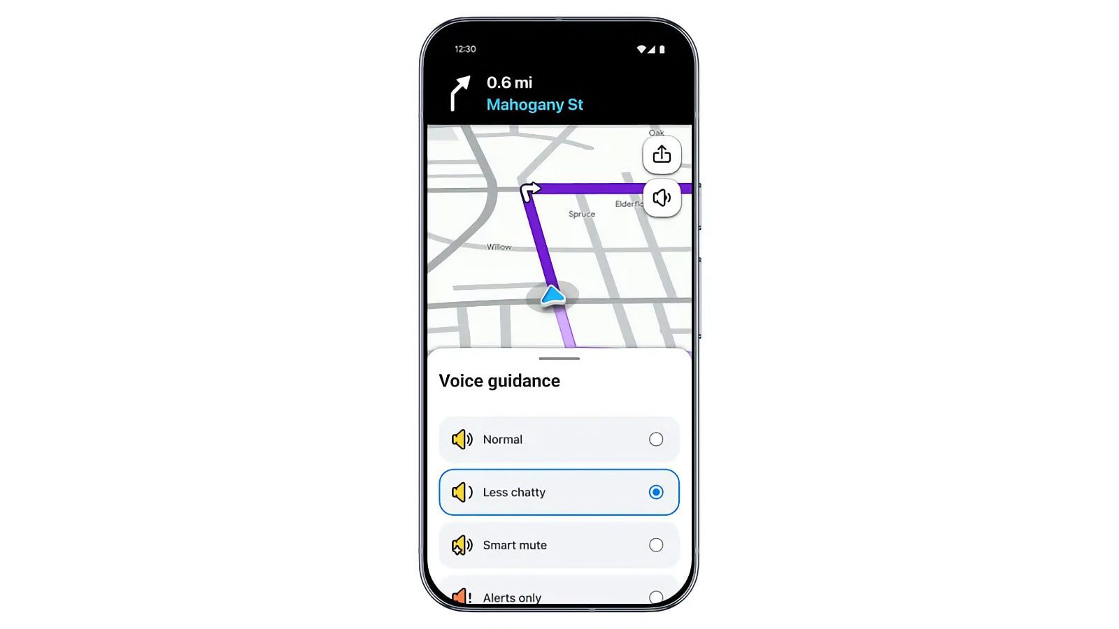 mode moins bavard waze mobile 07 2026
