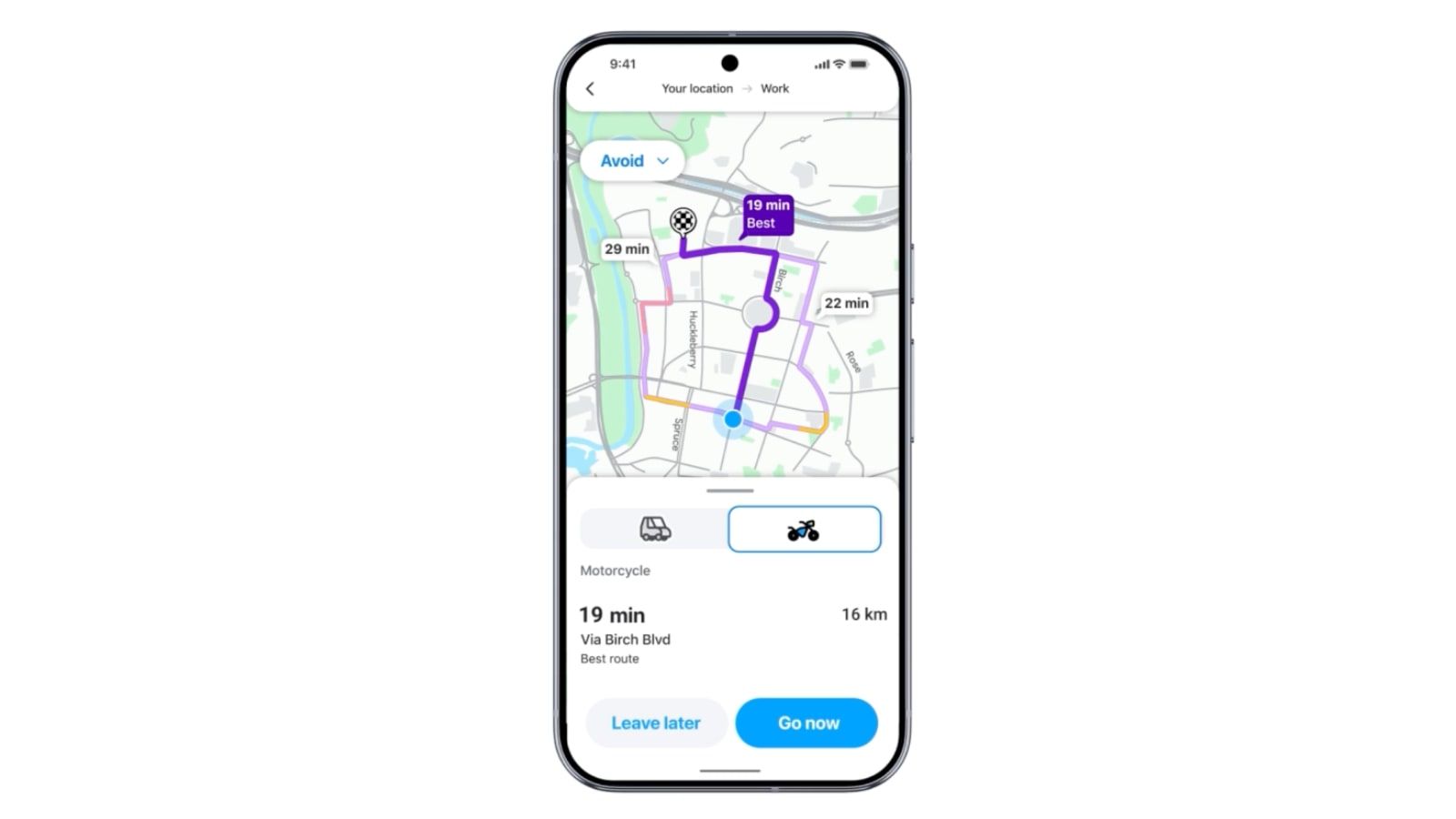 Waze ajoute 5 nouveautés dont le mode Moto !