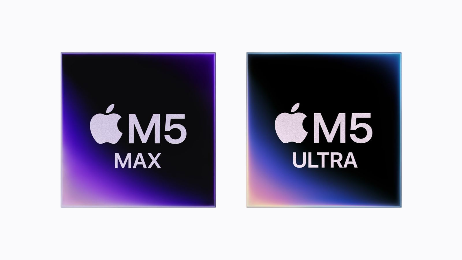 apple puces m5 max and m5 ultra