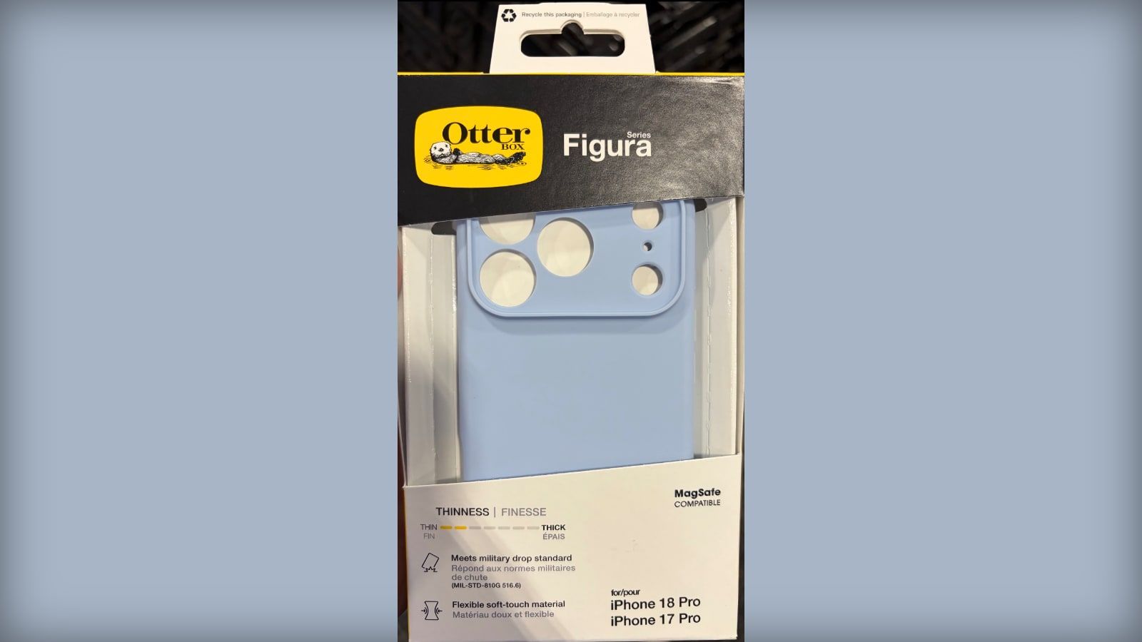 Les coques iPhone 17 Pro iraient aussi sur iPhone 18 Pro, selon OtterBox