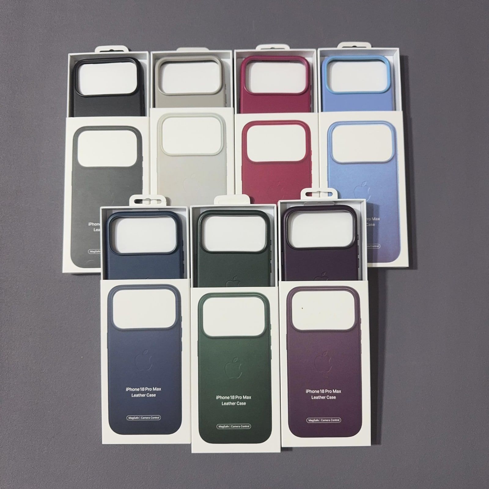 coques iphone 18 pro couleurs all fuite dan rui