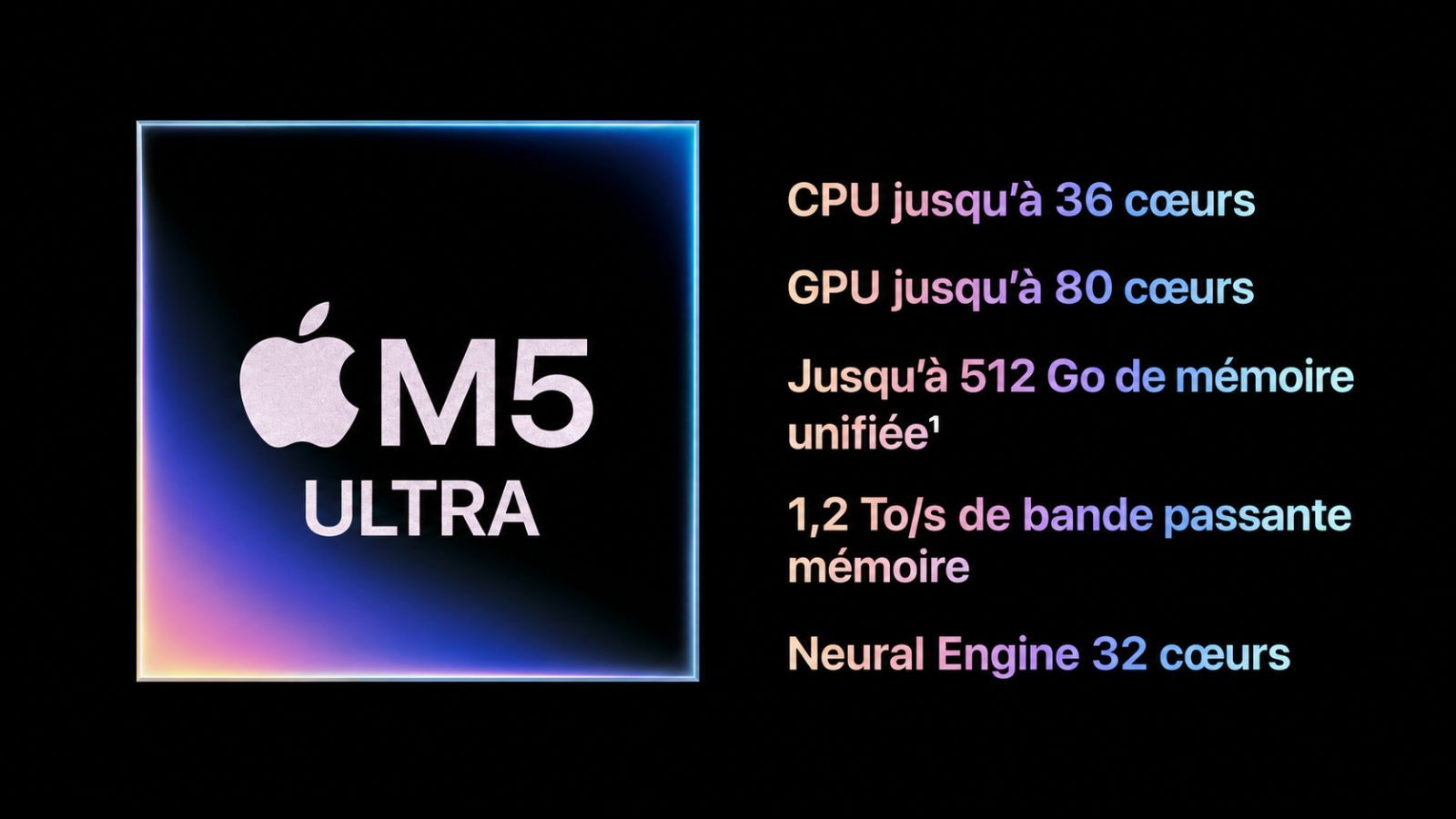 M5 Ultra : tout savoir sur la puce la plus puissante jamais créée par Apple