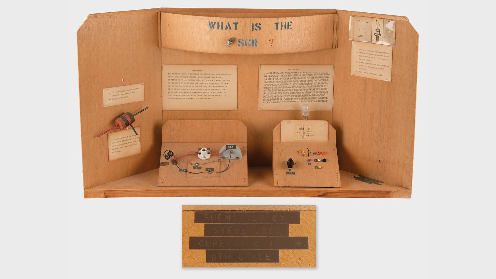 projet scientifique 8 grade steve jobs