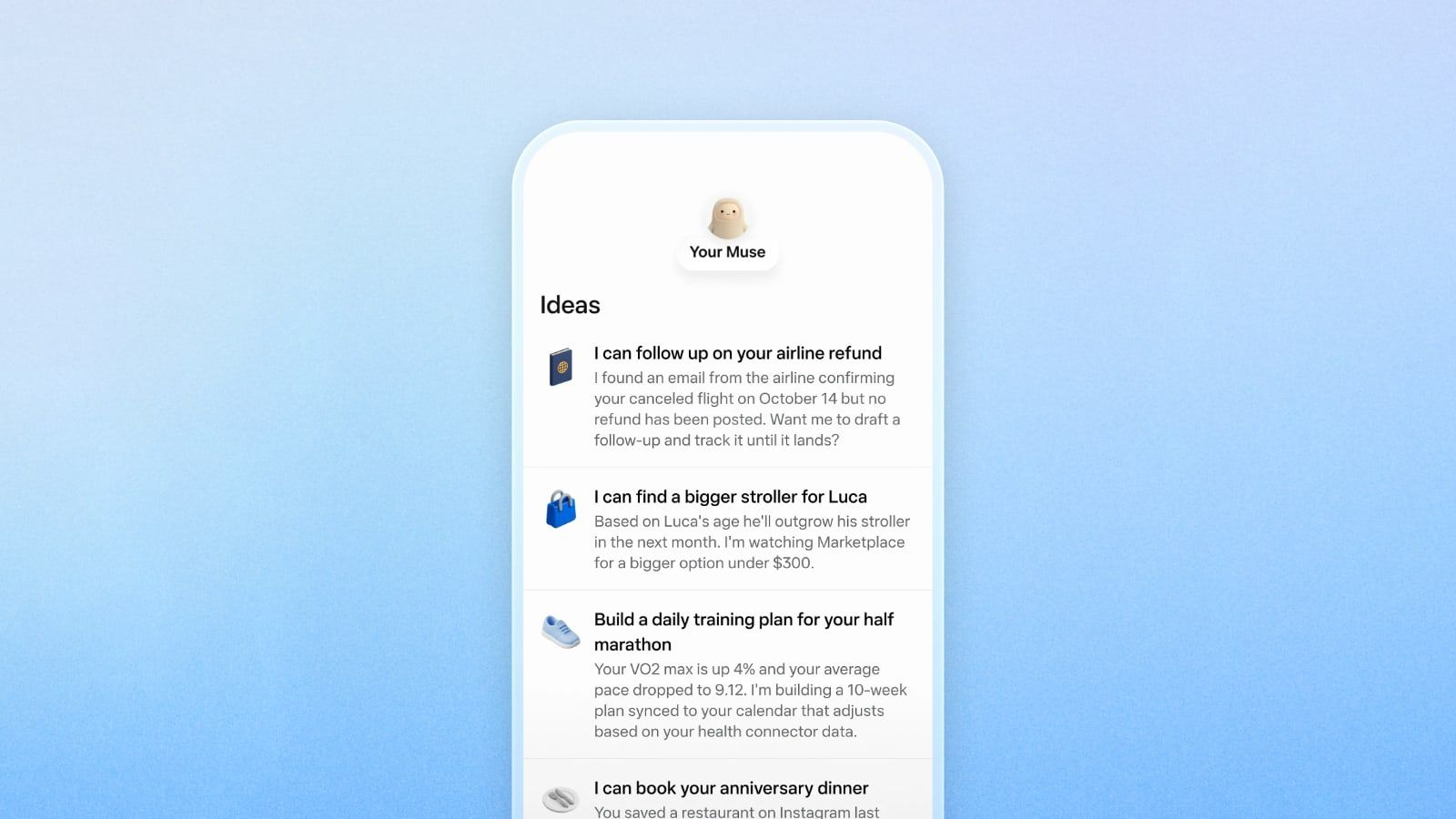Meta lance l'app Muse, son agent IA personnel