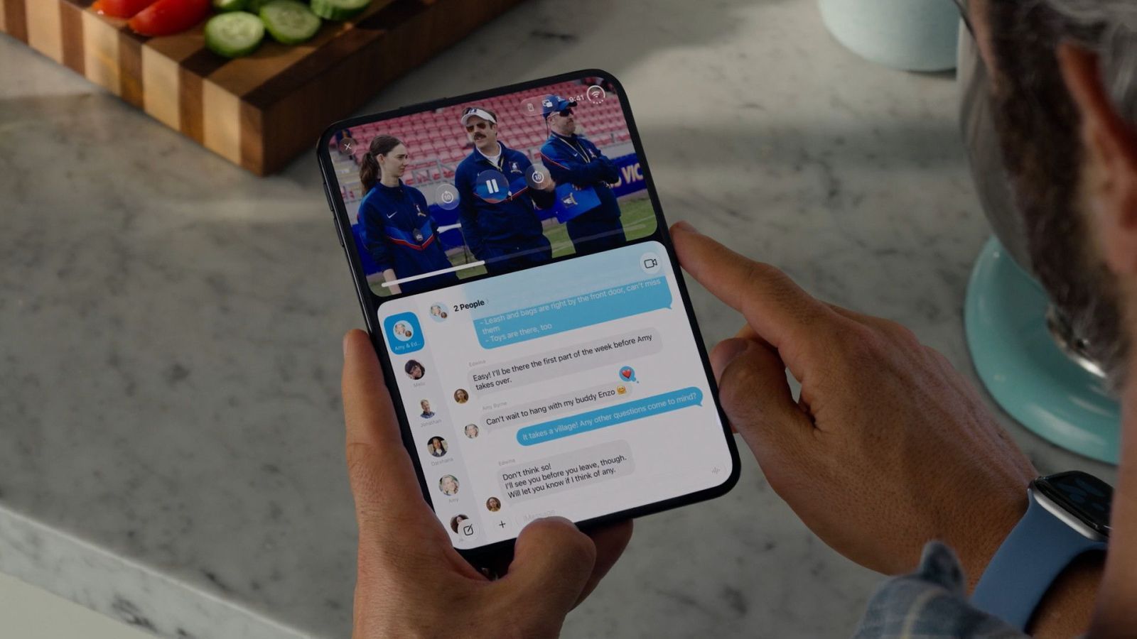 apple keynote officiel iphone duo experience