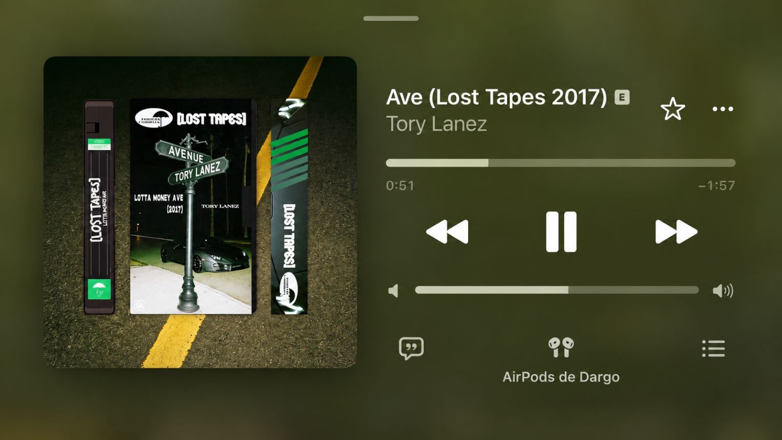 apple music mode paysage ios 27
