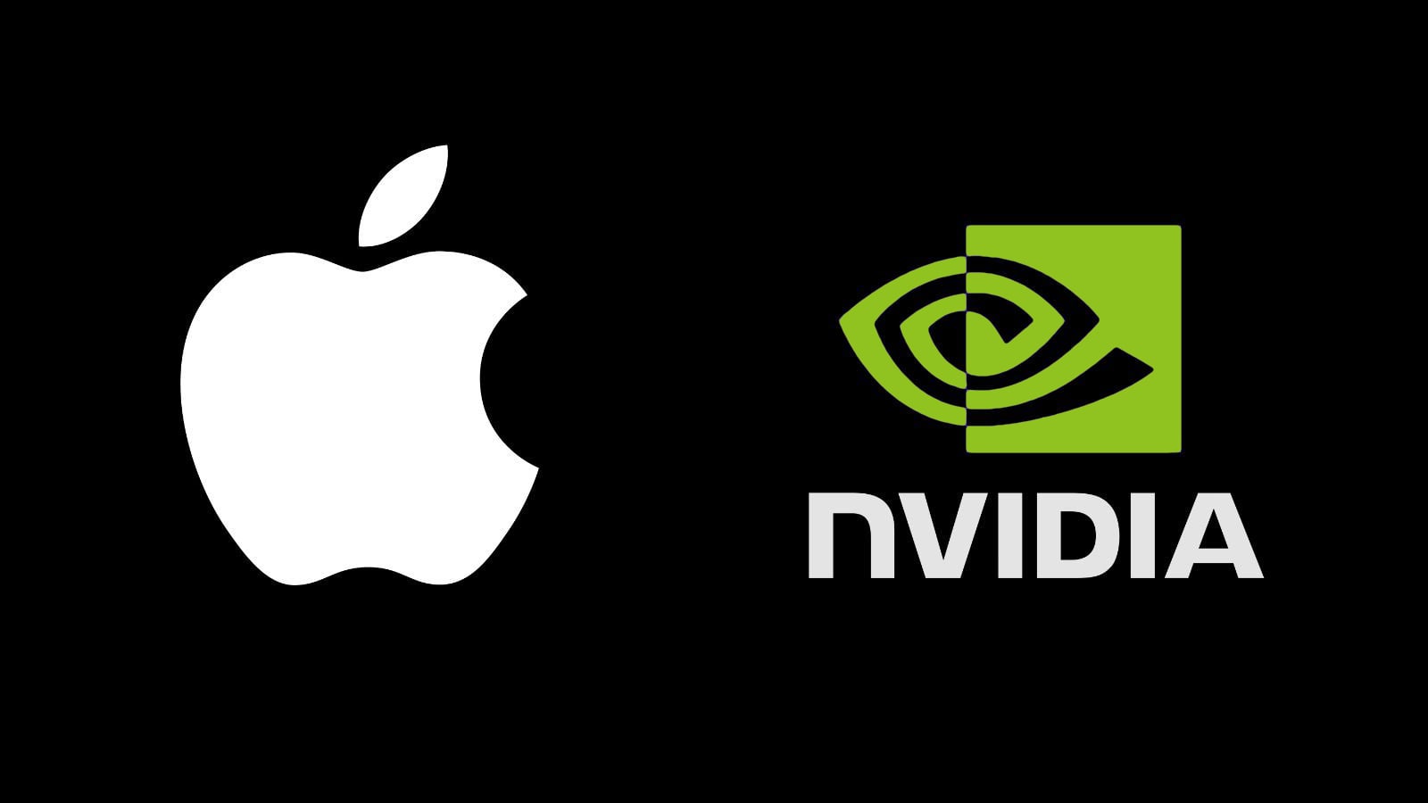 apple nvidia noir